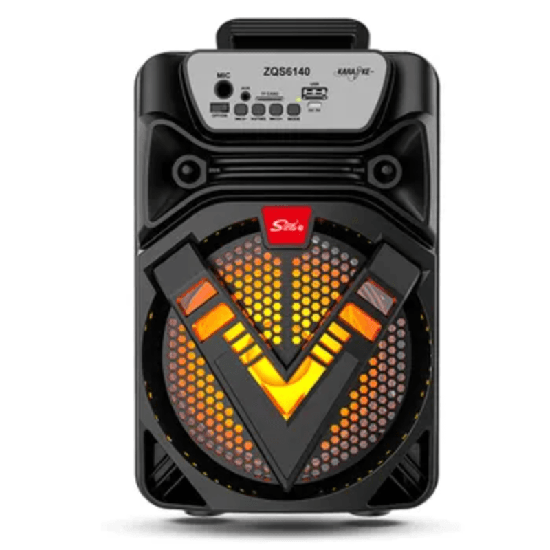 TV, Audio-Video si Foto - Portabile audio - Boxe portabile - Boxa portabila Bluetooth ZQS 6140 cu led 6.5 inch 1500Mah - Infinity.ro