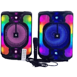 TV, Audio-Video si Foto - Portabile audio - Boxe portabile - Boxa Portabila 8" KTS-1766 RGB cu Microfon si Telecomanda - Infinity.ro
