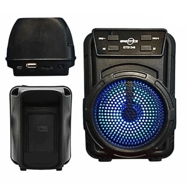 TV, Audio-Video si Foto - Portabile audio - Boxe portabile - Boxa portabila cu bluetooth GTS 1346 de 3 inch cu led - Infinity.ro