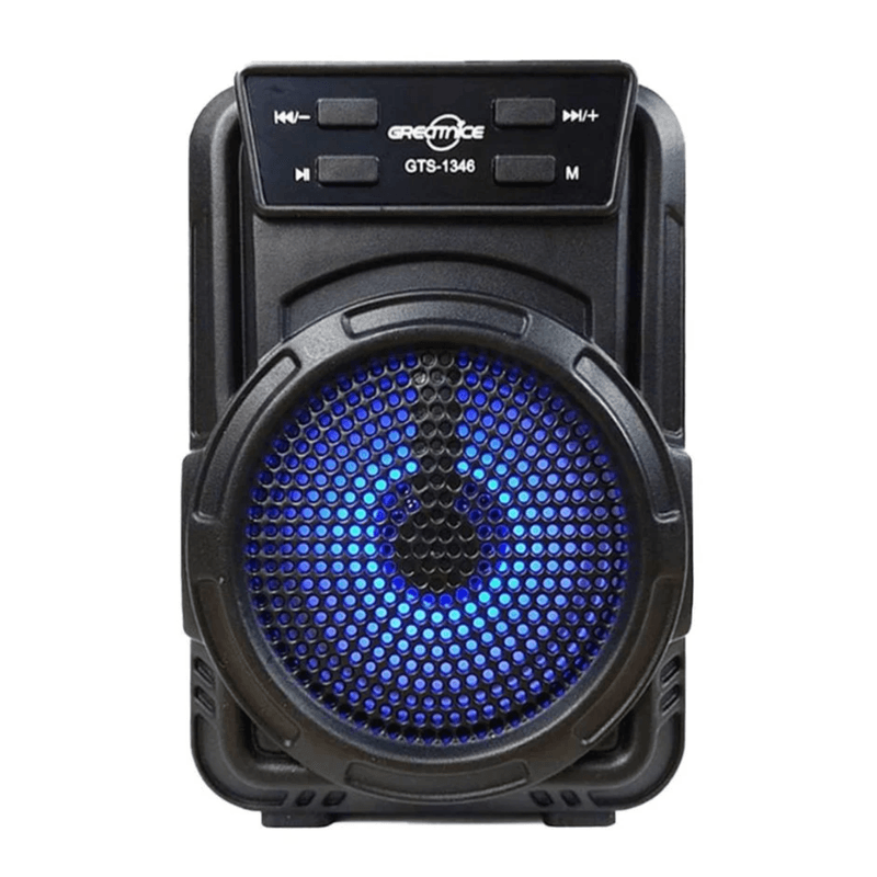 TV, Audio-Video si Foto - Portabile audio - Boxe portabile - Boxa portabila cu bluetooth GTS 1346 de 3 inch cu led - Infinity.ro