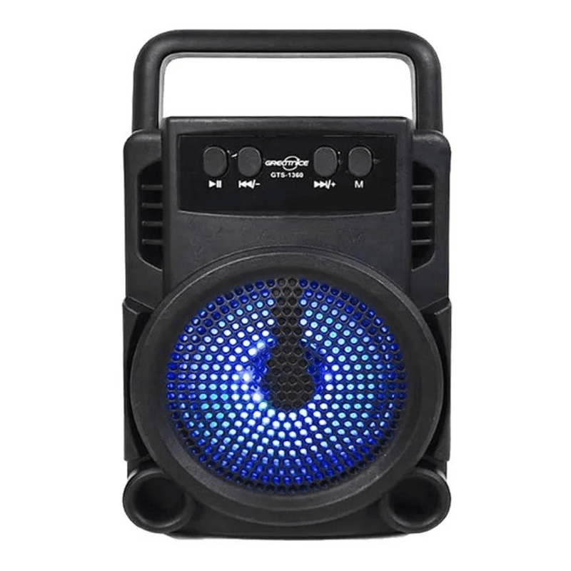 TV, Audio-Video si Foto - Portabile audio - Boxe portabile - Boxa portabila GTS 1360 cu led RGB cu maner transport - Infinity.ro