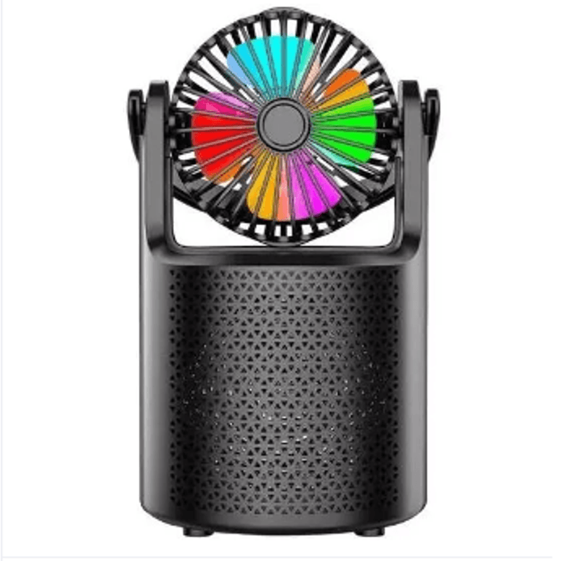 TV, Audio-Video si Foto - Portabile audio - Boxe portabile - Boxa portabila cu bluetooth ZQS1440 si mini ventilator - Infinity.ro