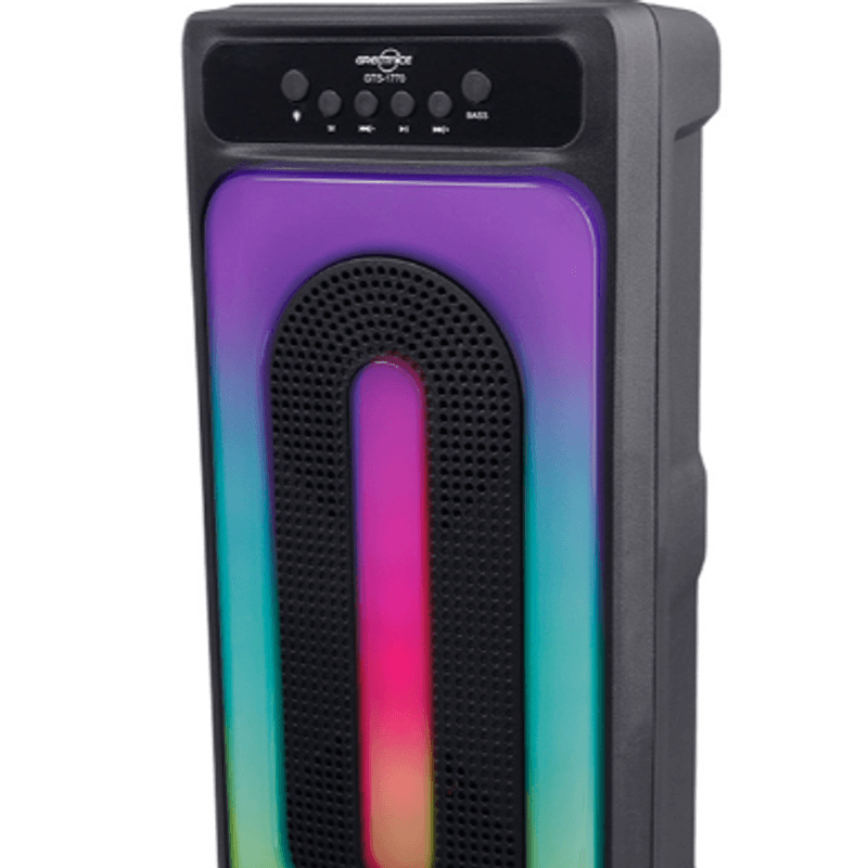 TV, Audio-Video si Foto - Portabile audio - Boxe portabile - Boxa portabila cu bluetooth GTS 1770 led RGB 4 inch - Infinity.ro