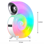 TV, Audio-Video si Foto - Portabile audio - Boxe portabile - Boxa portabila cu lumini in forma de MELC ceas bluetooth KP 556 - Infinity.ro