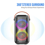 TV, Audio-Video si Foto - Portabile audio - Boxe portabile - Boxa Profesionala Portabila  ZQS4277 putere 15W X 2 - Infinity.ro