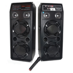 TV, Audio-Video si Foto - Portabile audio - Boxe portabile - Boxe Profesionale DJ Effect KTA 2304 cu Microfon Wireless Sistem Karaoke - Infinity.ro