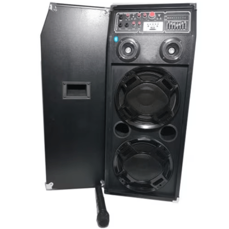 TV, Audio-Video si Foto - Portabile audio - Boxe portabile - Boxe Profesionale DJ Effect KTA 2304 cu Microfon Wireless Sistem Karaoke - Infinity.ro