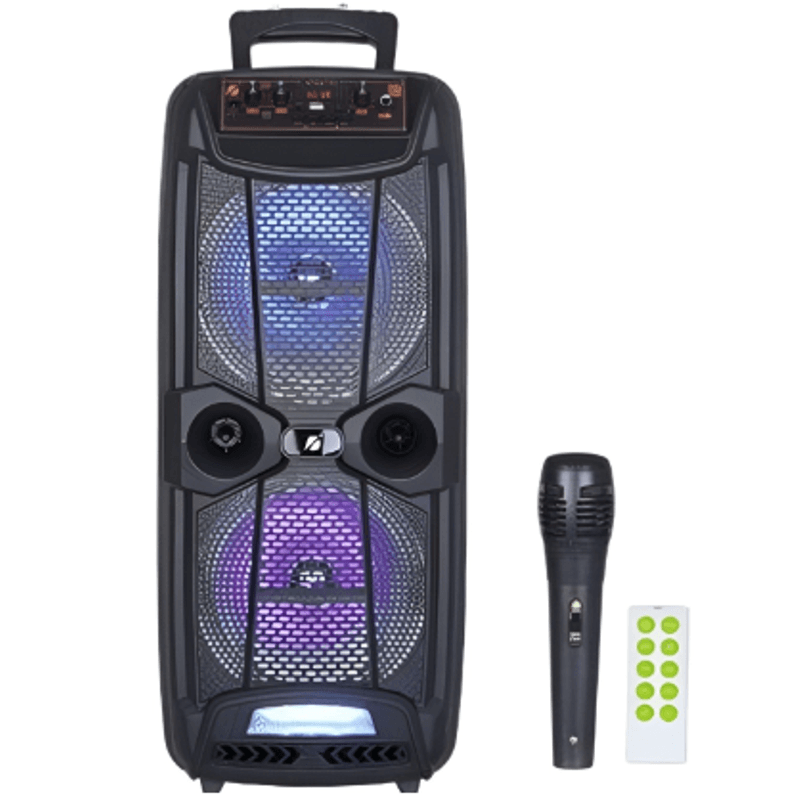 TV, Audio-Video si Foto - Portabile audio - Boxe portabile - Boxa wireless KTS 1743 cu microfon telecomanda 8 x 2 inch - Infinity.ro