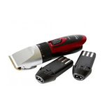 Ingrijire personala si Cosmetice - Aparate & accesorii ingrijire personala - Aparate de ras si tuns - Aparate de tuns - Aparat de tuns Geemy 9 in 1 model GM 550 cu accesorii Rosu - Infinity.ro