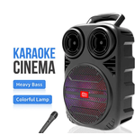 TV, Audio-Video si Foto - Portabile audio - Boxe portabile - Boxa bluetooth ZQS 6162 portabila cu LED RGB si maner transport - Infinity.ro