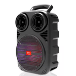 TV, Audio-Video si Foto - Portabile audio - Boxe portabile - Boxa bluetooth ZQS 6162 portabila cu LED RGB si maner transport - Infinity.ro