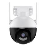 Casa si Gradina - Electrice - Smart Home - Camere de supraveghere - Camera inteligenta de Supraveghere cu Unghi Wide HD 4MP Rotunda Alba - Infinity.ro