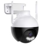 Casa si Gradina - Electrice - Smart Home - Camere de supraveghere - Camera inteligenta de Supraveghere cu Unghi Wide HD 4MP Rotunda Alba - Infinity.ro