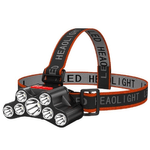 Casa si Gradina - Corpuri si surse de iluminat - Iluminat exterior - Lanterne - Lanterna de cap T26 cu 7 LED si 4 moduri iluminare USB - Infinity.ro