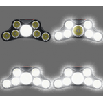 Casa si Gradina - Corpuri si surse de iluminat - Iluminat exterior - Lanterne - Lanterna de cap T26 cu 7 LED si 4 moduri iluminare USB - Infinity.ro