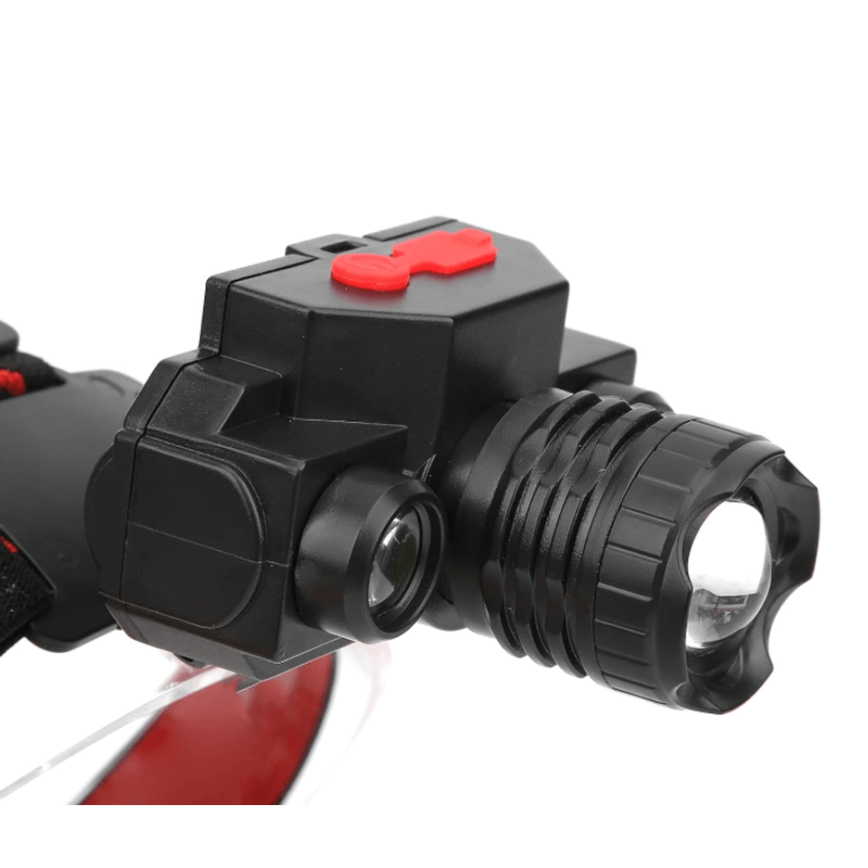 Casa si Gradina - Corpuri si surse de iluminat - Iluminat exterior - Lanterne - Lanterna de cap KX 1805 cu 3 faze iluminare 180 lm incarcare USB - Infinity.ro