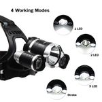 Casa si Gradina - Corpuri si surse de iluminat - Iluminat exterior - Lanterne - Lanterna de CAP TRIPLA 3 LED Cree-XML T6 - Infinity.ro