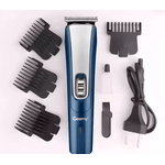 Ingrijire personala si Cosmetice - Aparate & accesorii ingrijire personala - Aparate de ras si tuns - Aparate de tuns - Masina de tuns cu acumulator Geemy GM 6637 Accesorii incluse Lame din titan - Infinity.ro