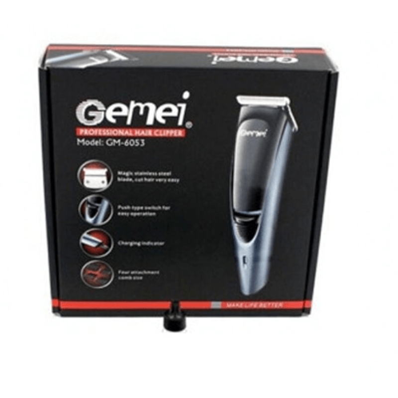 Ingrijire personala si Cosmetice - Aparate & accesorii ingrijire personala - Aparate de ras si tuns - Aparate de tuns - Masina de tuns parul cu acumulator si accesorii GM 6053 - Infinity.ro