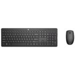PC, gaming si accesorii - Periferice PC - Tastaturi - Set Mouse Si Tastatura Wireless HP 235 1Y4D0Ut, Membrana, RF Wireless, Negru - Infinity.ro