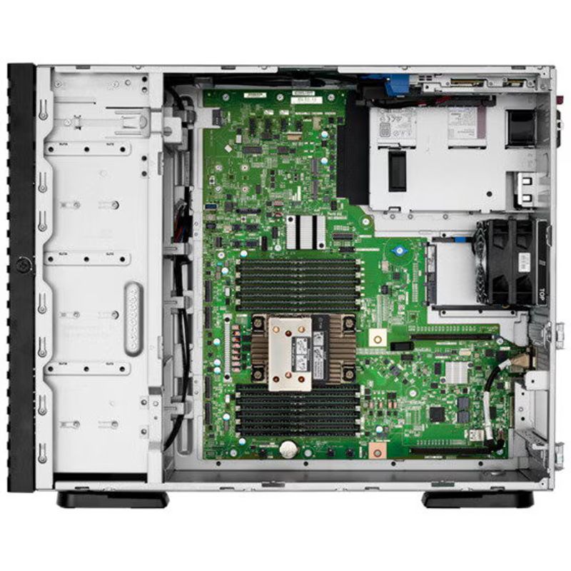 PC, gaming si accesorii - Servere - Sisteme server - Server HP ProLiant ML110 Gen11 Tower, Xeon Silver 4514Y, 64GB RAM, 2x 480GB SSD - Infinity.ro