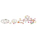 Jucarii, Copii si Bebe - Jucarii si jocuri - Jucarii & jocuri educative - Seturi de artizanat - Set creativ bratari si colier cu margele si litere, Diy beads, multicolor, 5 ani - Infinity.ro