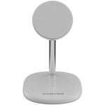 Laptop, Telefoane si Tablete - Telefoane mobile si accesorii - Accesorii Telefoane - Incarcatoare telefoane - Statie de incarcare CANYON, WCS-205 Qi2, 15 W, 2 in 1, fara fir, alb - Infinity.ro