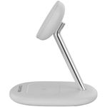 Laptop, Telefoane si Tablete - Telefoane mobile si accesorii - Accesorii Telefoane - Incarcatoare telefoane - Statie de incarcare CANYON, WCS-205 Qi2, 15 W, 2 in 1, fara fir, alb - Infinity.ro