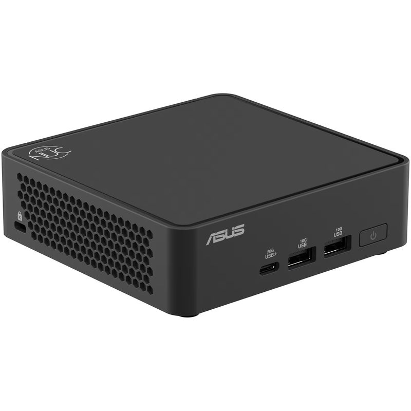 PC, gaming si accesorii - Desktop PC & monitoare - Desktop PC - Mini PC Asus NUC 15 Pro SLIM Kit/RNUC15CRKC500002 cu procesor Intel® Core™ 5 210H pana la 4.8GHz, fara RAM, fara stocare - Infinity.ro
