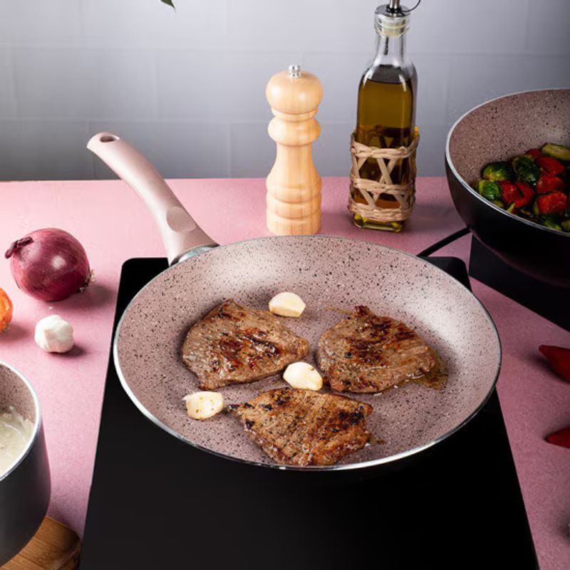 Casa si Gradina - Bucatarie si vesela - Vase pentru gatit - Tigai si seturi - Tigaie 28cm Melodia Metalac aluminiu/28cm - Infinity.ro