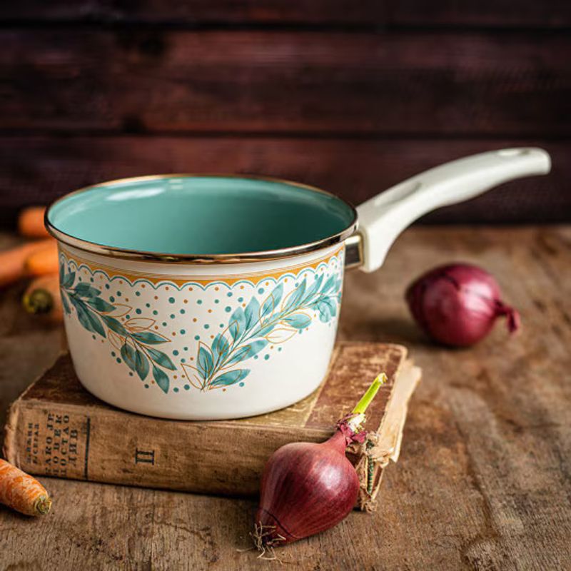 Casa si Gradina - Bucatarie si vesela - Vase pentru gatit - Oale si cratite - Cratita 1.9l Green Line Metalac email/16cm/1.9l - Infinity.ro