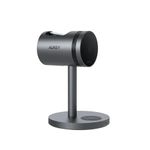 Laptop, Telefoane si Tablete - Telefoane mobile si accesorii - Accesorii Telefoane - Incarcatoare telefoane - Incarcator AUKEY LC-MC311 3-in-1 desktop magnetic wireless charger, QI 2.0, 30W - Infinity.ro