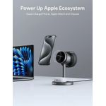 Laptop, Telefoane si Tablete - Telefoane mobile si accesorii - Accesorii Telefoane - Incarcatoare telefoane - Incarcator AUKEY LC-MC311 3-in-1 desktop magnetic wireless charger, QI 2.0, 30W - Infinity.ro