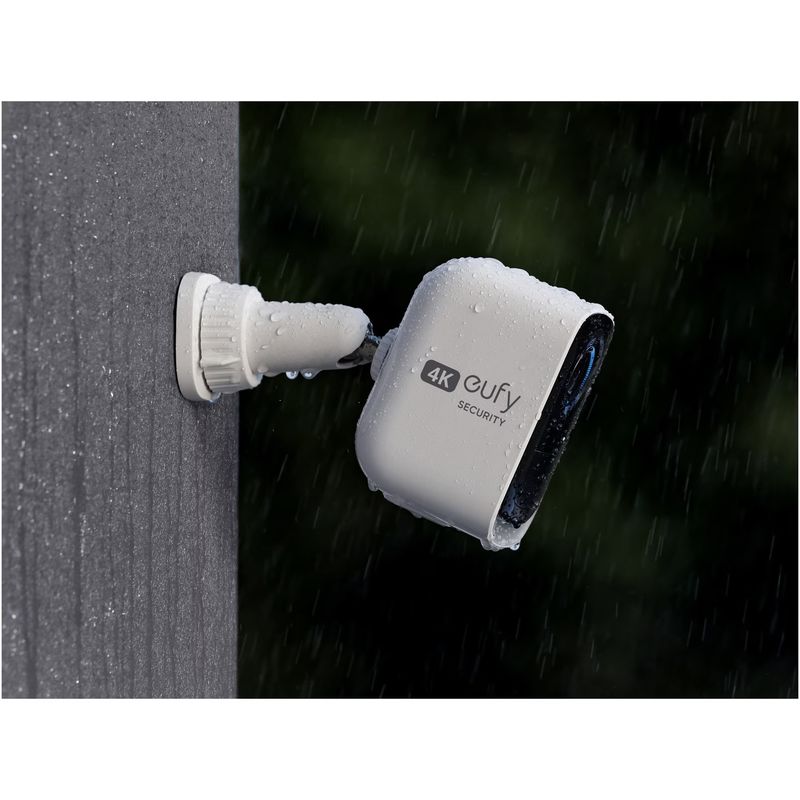 Casa si Gradina - Electrice - Smart Home - Camere de supraveghere - Camera de supraveghere eufyCam 3C Add-on, 4K Ultra-HD, IP65, Nightvision, BionicMind™ - Infinity.ro