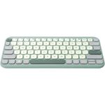PC, gaming si accesorii - Periferice PC - Tastaturi - Tastatura wireless ASUS KW100, Green Tea Latte - Infinity.ro