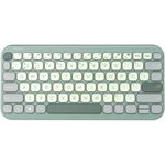PC, gaming si accesorii - Periferice PC - Tastaturi - Tastatura wireless ASUS KW100, Green Tea Latte - Infinity.ro