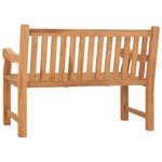 Casa si Gradina - Gradina si terasa - Mobilier exterior - Bancute de gradina - Banca de gradina Maro 120 x 69 x 92 cm Lemn masiv de tec - Infinity.ro