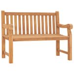 Casa si Gradina - Gradina si terasa - Mobilier exterior - Bancute de gradina - Banca de gradina Maro 120 x 69 x 92 cm Lemn masiv de tec - Infinity.ro