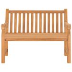 Casa si Gradina - Gradina si terasa - Mobilier exterior - Bancute de gradina - Banca de gradina Maro 120 x 69 x 92 cm Lemn masiv de tec - Infinity.ro