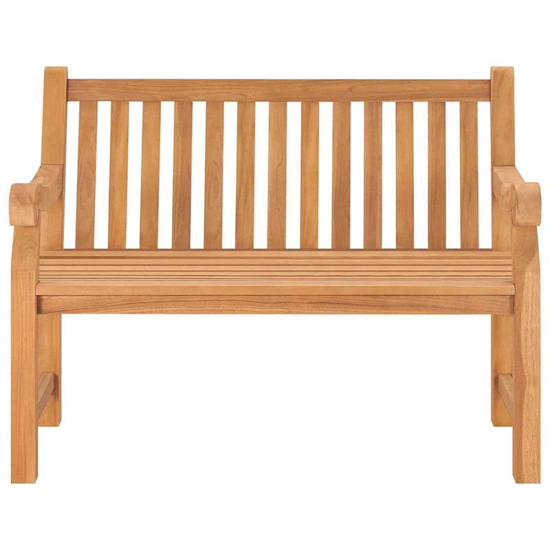 Casa si Gradina - Gradina si terasa - Mobilier exterior - Bancute de gradina - Banca de gradina Maro 120 x 69 x 92 cm Lemn masiv de tec - Infinity.ro