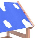 Jucarii, Copii si Bebe - Jucarii si jocuri - Jucarii de exterior - Spatii de joaca si accesorii - Turn de joaca Maro 110.5 x 52.5 x 215 cm Lemn Douglas solid - Infinity.ro