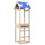 Jucarii, Copii si Bebe - Jucarii si jocuri - Jucarii de exterior - Spatii de joaca si accesorii - Turn de joaca Maro 52,5 x 46,5 x 195 cm Lemn de pin masiv - Infinity.ro