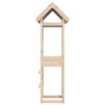 Jucarii, Copii si Bebe - Jucarii si jocuri - Jucarii de exterior - Spatii de joaca si accesorii - Turn de joaca Maro 52,5 x 46,5 x 195 cm Lemn de pin masiv - Infinity.ro