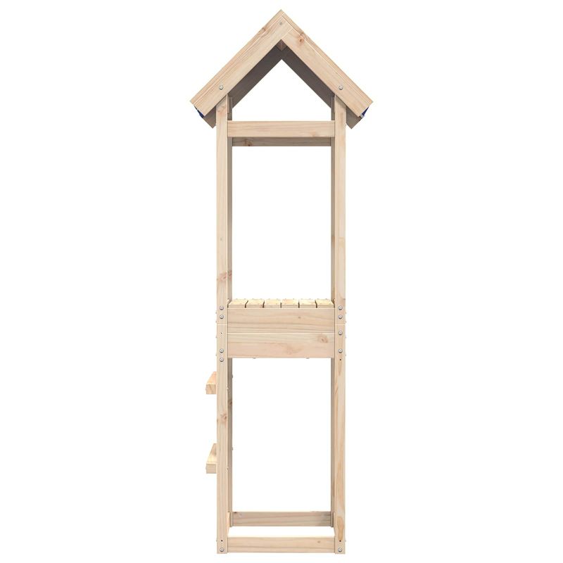 Jucarii, Copii si Bebe - Jucarii si jocuri - Jucarii de exterior - Spatii de joaca si accesorii - Turn de joaca Maro 52,5 x 46,5 x 195 cm Lemn de pin masiv - Infinity.ro