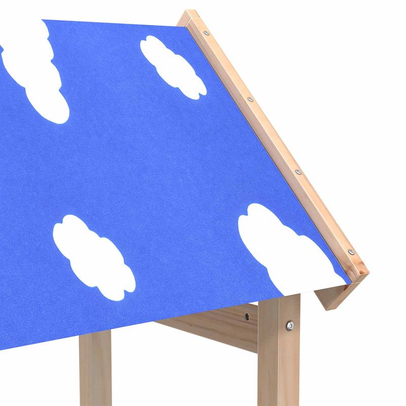 Jucarii, Copii si Bebe - Jucarii si jocuri - Jucarii de exterior - Spatii de joaca si accesorii - Turn de joaca Maro 52,5 x 46,5 x 195 cm Lemn de pin masiv - Infinity.ro