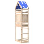 Jucarii, Copii si Bebe - Jucarii si jocuri - Jucarii de exterior - Spatii de joaca si accesorii - Turn de joaca Maro 52,5 x 85 x 265 cm Lemn de pin masiv - Infinity.ro