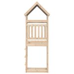 Jucarii, Copii si Bebe - Jucarii si jocuri - Jucarii de exterior - Spatii de joaca si accesorii - Turn de joaca Maro 52,5 x 85 x 265 cm Lemn de pin masiv - Infinity.ro