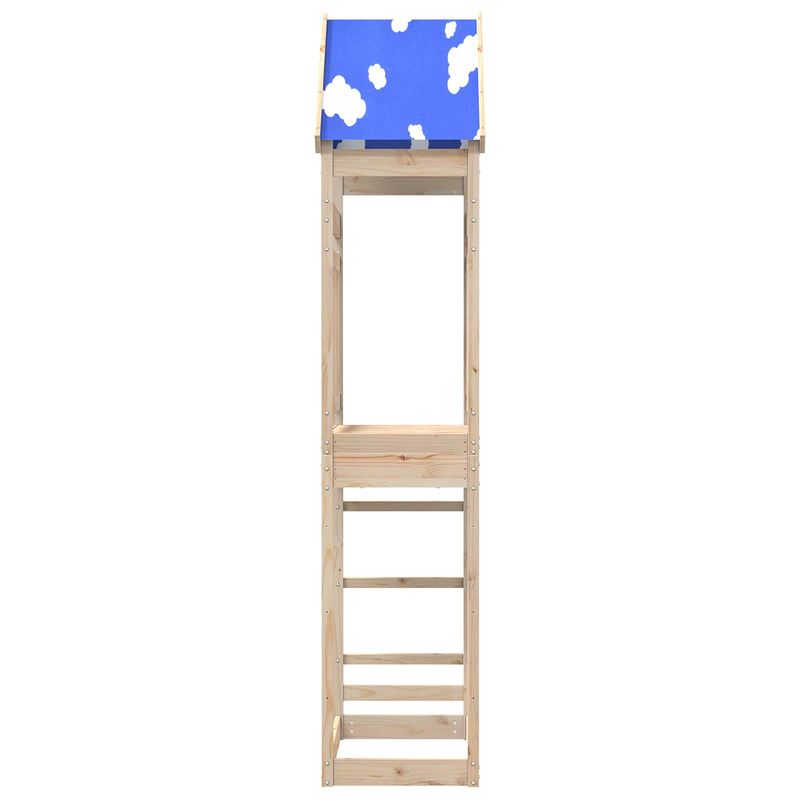 Jucarii, Copii si Bebe - Jucarii si jocuri - Jucarii de exterior - Spatii de joaca si accesorii - Turn de joaca Maro 52,5 x 85 x 265 cm Lemn de pin masiv - Infinity.ro