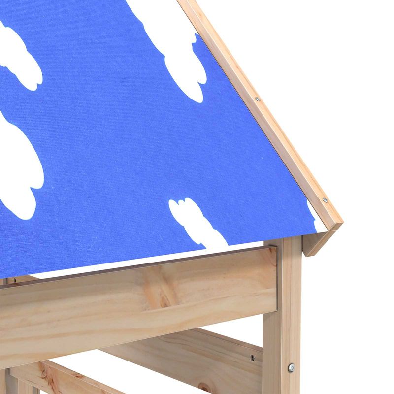 Jucarii, Copii si Bebe - Jucarii si jocuri - Jucarii de exterior - Spatii de joaca si accesorii - Turn de joaca Maro 52,5 x 85 x 265 cm Lemn de pin masiv - Infinity.ro