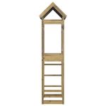 Jucarii, Copii si Bebe - Jucarii si jocuri - Jucarii de exterior - Spatii de joaca si accesorii - Turn de joaca Maro 52.5 x 85 x 239 cm Lemn impregnate solid - Infinity.ro